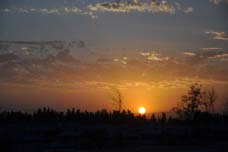 塞爾果斯的落日