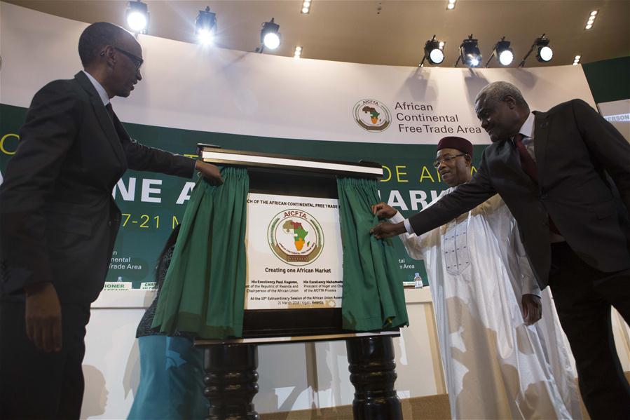 RWANDA-KIGALI-FREE TRADE AREA-PLAQUE