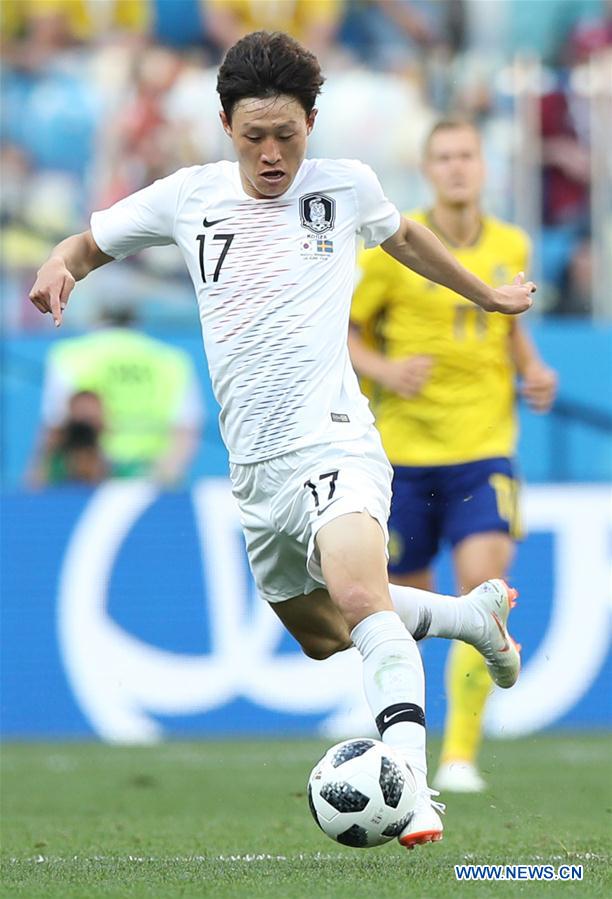 (SP)RUSSIA-NIZHNY NOVGOROD-2018 WORLD CUP-GROUP F-SWEDEN VS SOUTH KOREA
