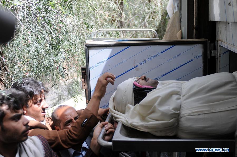 YEMEN-AMRAN-AIRSTRIKE