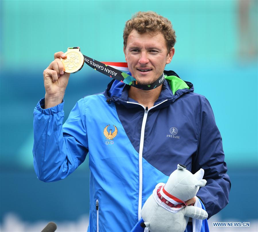 (SP)INDONESIA-PALEMBANG-ASIAN GAMES-TENNIS-MEN&rsquo;S SINGLE-FINAL