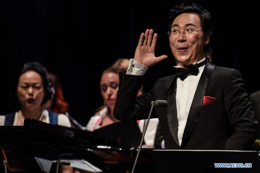 AUSTRIA-VIENNA-SINGER-LIAO CHANGYONG-PERFORMANCE