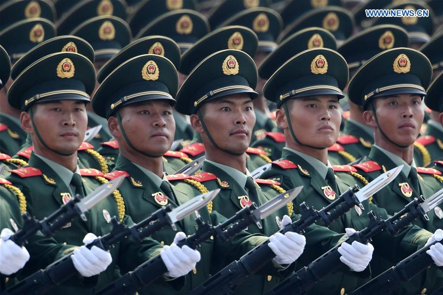  (PRC70Years) XINHUA PHOTOS OF THE DAY