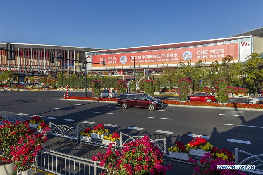 CHINA-SHANGHAI-CIIE-FLOWERS (CN)