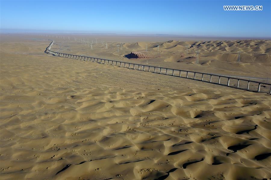 CHINA-GANSU-AKSAY-BRIDGE (CN)