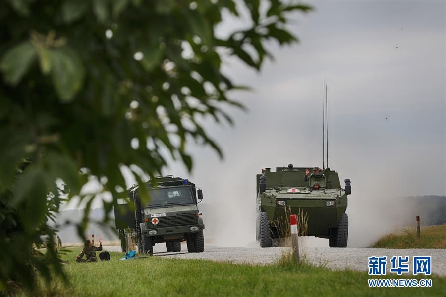 （國際）（1）多國軍官觀摩中德&ldquo;聯合救援-2019&rdquo;衛勤實兵聯合演習