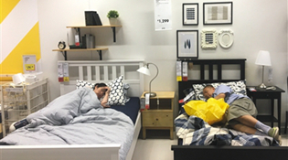 公共服務充足了，睡宜家的人才會少