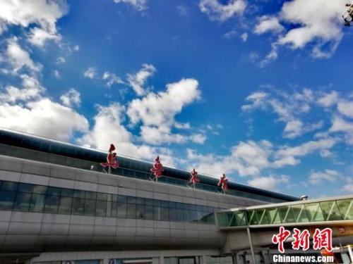 資料圖：烏魯木齊國際機場。 新疆機場集團供圖