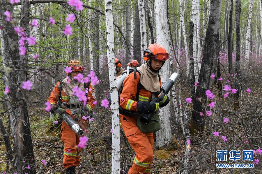 （壯麗70年&middot;奮斗新時代&middot;圖文互動）（3）林海孤島唱響冰與火之歌&mdash;&mdash;記內蒙古森林消防總隊大興安嶺支隊奇乾中隊