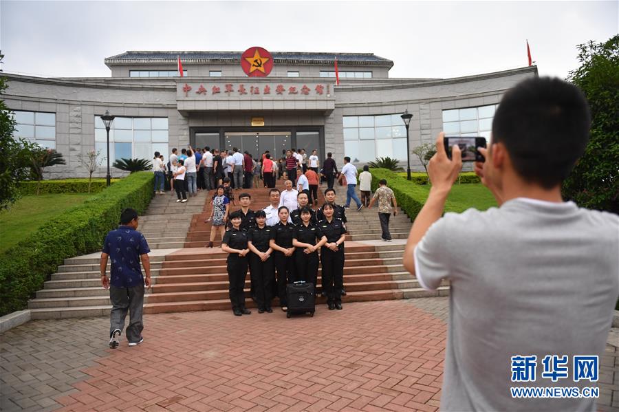 （新華全媒頭條&middot;壯麗70年&middot;奮斗新時代&mdash;&mdash;記者再走長征路&middot;圖文互動）（4）跨越&ldquo;第一渡&rdquo;　長征出發地&ldquo;換了人間&rdquo;