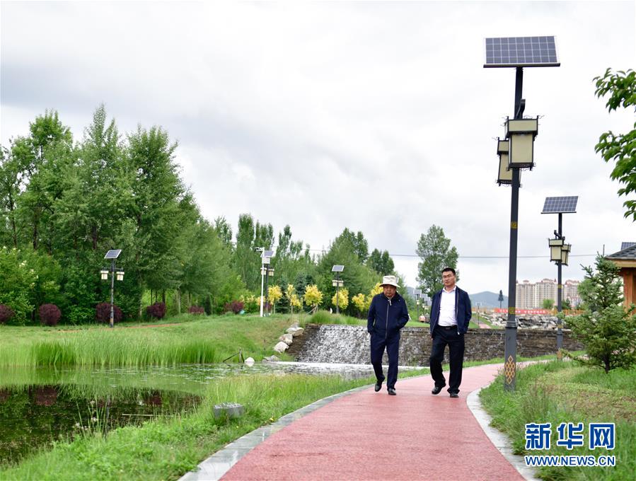 （圖文互動）（2）青海互助：送走污水，迎來碧波