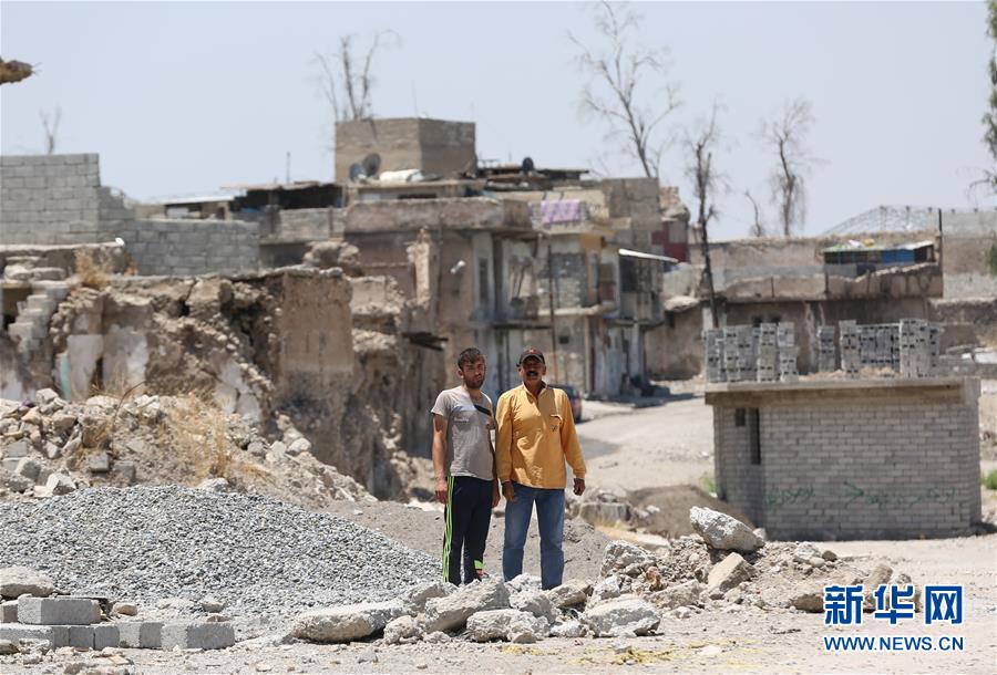 （國際&middot;圖文互動）（2）通訊：中企員工愛心捐款助摩蘇爾老城民眾重燃生活希望