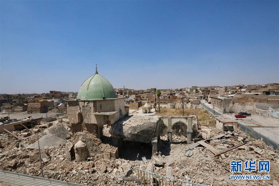 （國際&middot;圖文互動）（3）通訊：中企員工愛心捐款助摩蘇爾老城民眾重燃生活希望