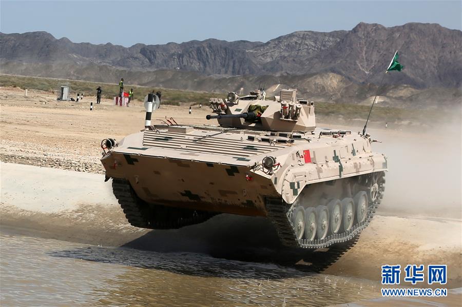 (圖文互動)(7)“國際軍事比賽-2019”:中國參賽隊刷新“蘇沃洛夫突擊”步戰車組單車賽紀錄
