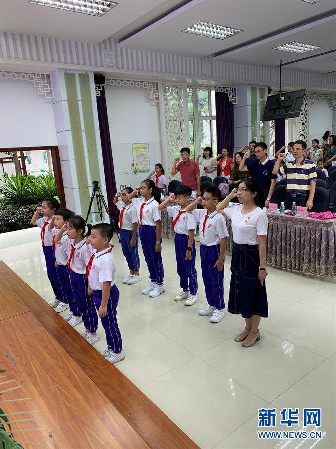 （新華全媒頭條&middot;開學季&middot;圖文互動）（3）新學期是彩色的&mdash;&mdash;各地2019年秋季學期開學典禮掃描