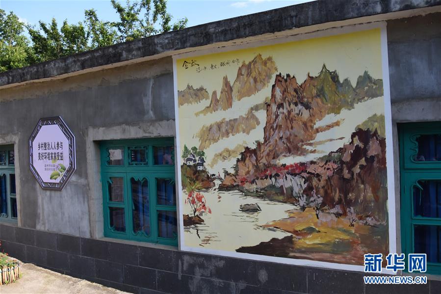 (鄉(xiāng)村振興·圖文互動(dòng))(1)海壩成“畫(huà)”