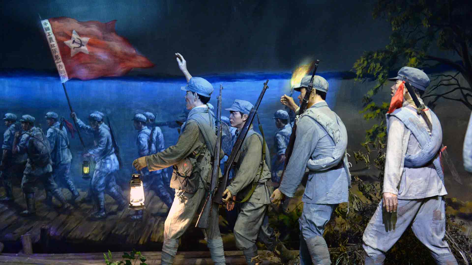 渡口出發的長征&mdash;&mdash;&ldquo;畫說長征&rdquo;之二