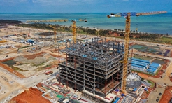 在海口江東新區(qū)感受海南自貿(mào)港建設浪潮