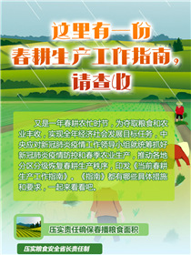 這里有一份春耕生產工作指南，請查收