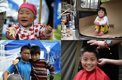 震區童顏