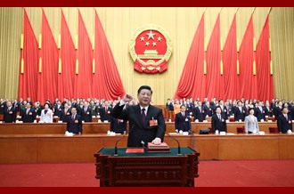 習(xí)近平當(dāng)選國家主席、中央軍委主席