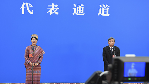 十三屆全國人大三次會議第二場&ldquo;代表通道&rdquo;