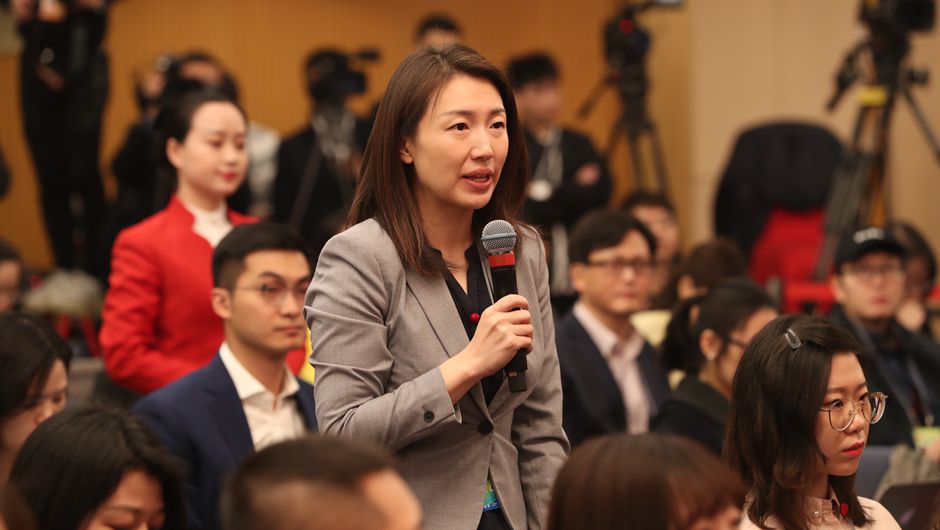 鳳凰衛視記者提問