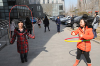 新華網女職工舉行&ldquo;三八節&rdquo;戶外運動