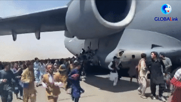 全球連線丨慘??！喀布爾機場現場