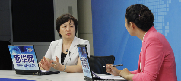 住房城鄉建設部政策研究中心主任秦虹做客新華網