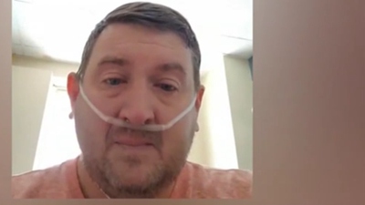 美國:男子染病后每日拍視頻 敦促人們打疫苗