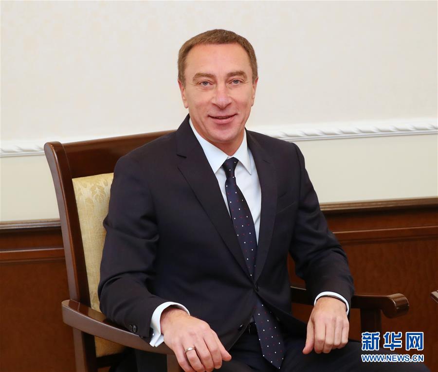 （國際&middot;圖文互動）專訪：希望香港局勢盡快恢復正常&mdash;&mdash;訪白俄羅斯總統辦公廳副主任斯諾普科夫