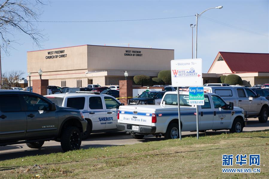 (國際)(1)美國得克薩斯州一教堂發生槍擊事件2人死亡