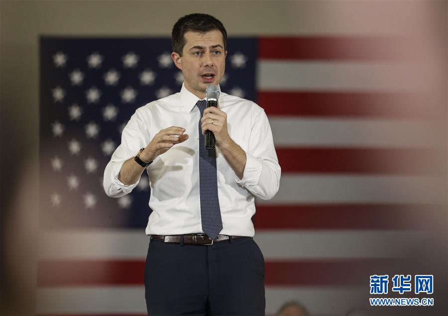 （國際）（1）布蒂吉格和桑德斯在美國總統選舉民主黨首場預選中領先