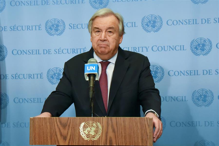(國際)聯合國秘書長呼吁各國盡一切可能遏制新冠肺炎疫情