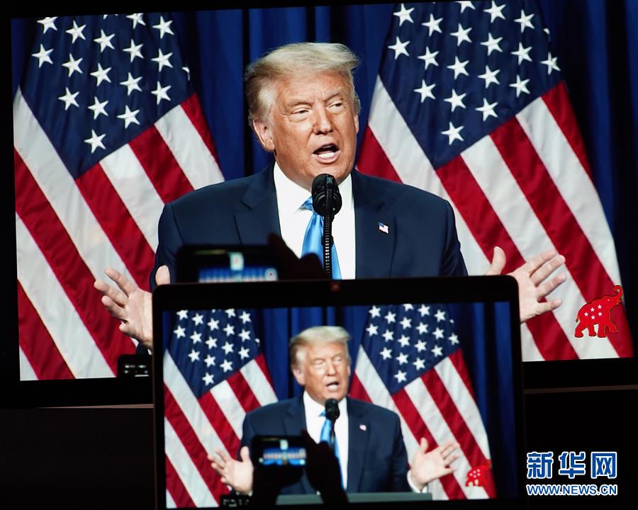 (國際)(1)特朗普正式成為2020年美國共和黨總統候選人