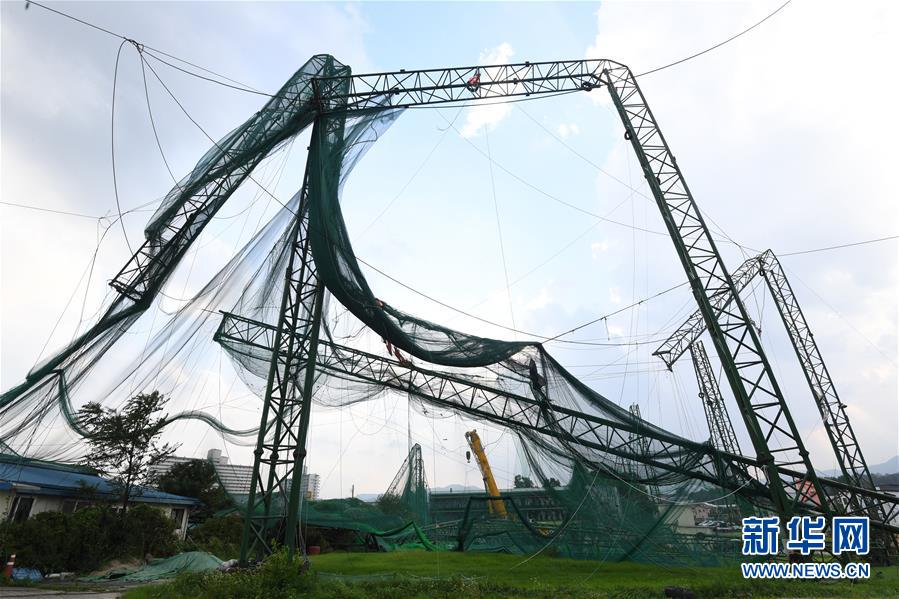 （國際）（6）超強臺風&ldquo;美莎克&rdquo;過境韓國致1死1傷