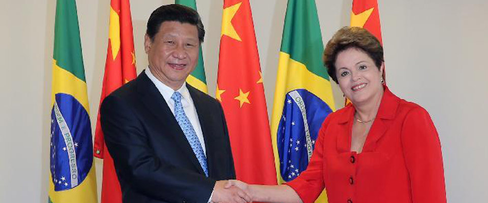 習近平同巴西總統羅塞夫舉行會談