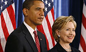 希拉里&ldquo;停火&rdquo;奧巴馬，現(xiàn)時而已？