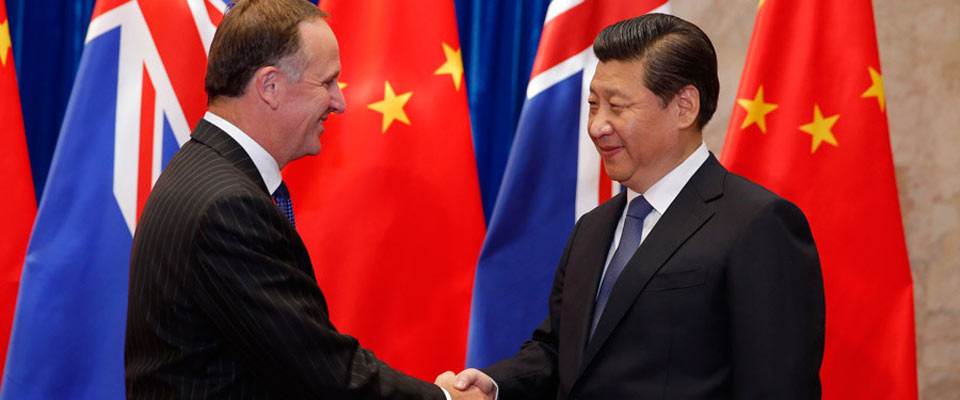 [資料]習近平會見新西蘭總理約翰&middot;基